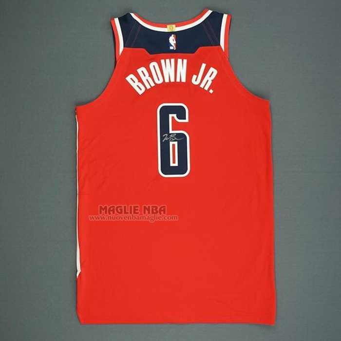 Maglia
 Troy Brown Jr. NO 6 Washington Wizards Icon Autentico
 Rosso
